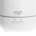 Adler Ultrasonic dyfuzor zapachowy 3w1 AD 7968 ultradźwiękowy, odpowiedni do pomieszczeń do 25 m², biały