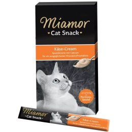 Miamor Cat Cream - delikatna pasta z serem dla kota 5x15g