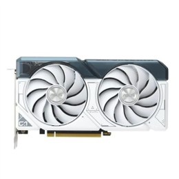 Asus DUAL-RTX4060TI-O8G-WHITE NVIDIA, 8 GB, GeForce RTX 4060 Ti, GDDR6, PCI Express 4.0, Ilość portów HDMI 1, Taktowanie pamięci