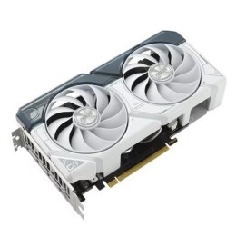 Asus DUAL-RTX4060TI-O8G-WHITE NVIDIA, 8 GB, GeForce RTX 4060 Ti, GDDR6, PCI Express 4.0, Ilość portów HDMI 1, Taktowanie pamięci