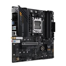 Asus TUF GAMING A620M-PLUS Rodzina procesorów WIFI AMD, Gniazdo procesora AM5, DDR5 DIMM, Gniazda pamięci 4, Obsługiwane interfe