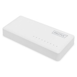 Digitus 8-portowy przełącznik Gigabit Ethernet DN-80064-1 10/100/1000 Mb/s (RJ-45), niezarządzalny, stacjonarny