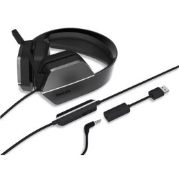 Philips 4000 Series Gaming Headset TAG4106BK/00 On-Ear, wbudowany mikrofon, czarny, przewodowy