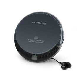 Przenośny odtwarzacz CD/MP3 Muse z systemem przeciwwstrząsowym M-900 DM, czarny