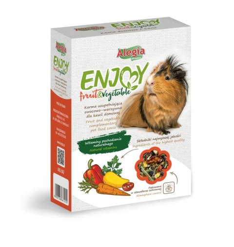 Alegia Enjoy fruits and vegetables dla świnki morskiej 340g