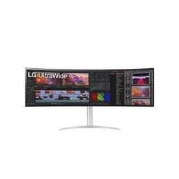 LG 49WQ95C-W 49" UltraWide Curved LED Monitor 5120x1440/400cd/m2/5ms/ HDMI USB Typ C Display Port