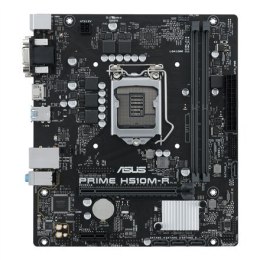 Asus PRIME H510M-R Rodzina procesorów Intel, Gniazdo procesora LGA1200, DDR4 DIMM, Gniazda pamięci 2, Obsługiwane interfejsy dys