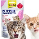 GimCat Nutri Pochets Fiber - kocie przysmaki na kłaczki