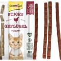 GimCat Sticks 95% Meat - kiełbaski drobiowe z wątróbką 4 sztuki