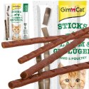GimCat Sticks 95% Meat - kiełbaski jagnięcina i drób 4 sztuki