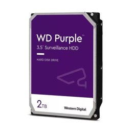 Dysk twardy Western Digital fioletowy WD23PURZ 2000 GB