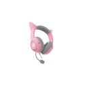 Razer Headset Kraken Kitty V2 Mikrofon, kwarcowy, przewodowy, nauszny, z redukcją szumów