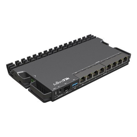 MikroTik RouterBOARD RB5009UPr+S+IN No Wi-Fi, Router Switch, Rack Mountable, 10/100/1000 Mbit/s, Ethernet LAN (RJ-45) ports 7, M