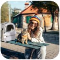 Furrever Friends Catssic Gray - plecak transporter dla kota i psa