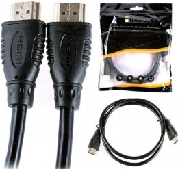 KABEL PRZEWÓD HDMI 3D FULL HD 4K MIEDŹ OFC 1,5 M