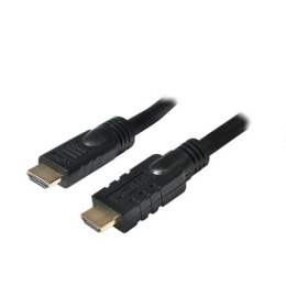 Logilink, CHA0020, 20m, Aktywny, Kabel HDMI, typ A męski, - HDMI typ A męski, czarny. Logilink 20 m