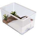 Sunsun Turtle Water Box M - akwarium dla żółwia z wyspą i filtrem