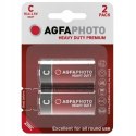 2x BATERIA AGFAPHOTO HEAVY DUTY C LR14 CYNKOWA