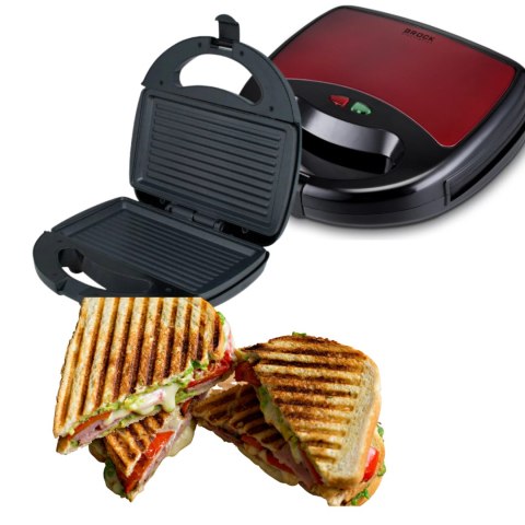 GRILL OPIEKACZ TOSTER do KANAPEK MIĘS PANINI BROCK