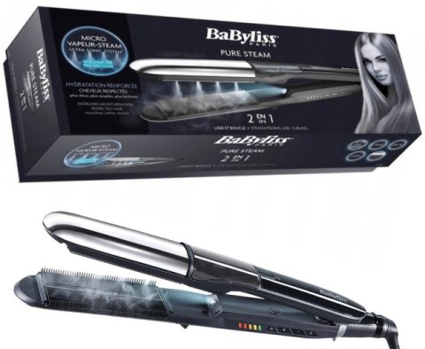 PROSTOWNICA PAROWA BABYLISS ST495E Pure MetalSteam