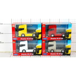 WELLY 1:64 CIĘŻARÓWKA SCANIA V8 R730