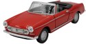 MODEL METALOWY WELLY Peugeot 404 Cabriolet 1:34