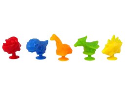 Zabawka Do Sortowania Kolorów Edukacyjna Dinozaury 30 Elementów