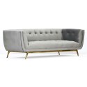 SOFA ECLESIO-JASNOSZARA 218x88x72cm