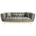 SOFA ECLESIO-JASNOSZARA 218x88x72cm