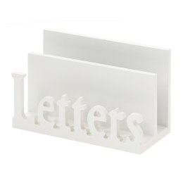 Drewniany listownik na biurko ,,letters'' 16×7×10cm