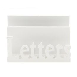 Drewniany listownik na biurko ,,letters'' 16×7×10cm