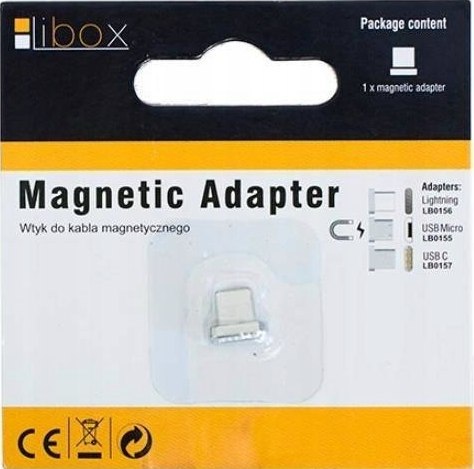 WTYK MAGNETYCZNA KOŃCÓWKA USB TYPU C LB0157 LIBOX