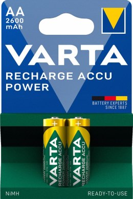 AKUMULATOR VARTA BATERIA R2U 2600mAh 2 SZT. 1,2V