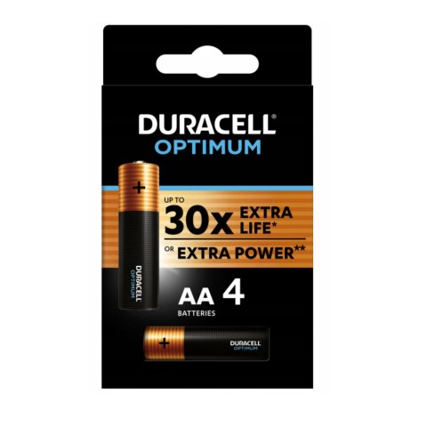 BATERIA ALKALICZNA OPTIMUM LR6 bl./4szt DURACELL