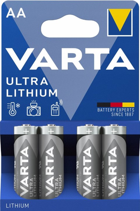 BATERIE LITOWE VARTA LR6 2900 mAh 1.5 V CARDPOWER