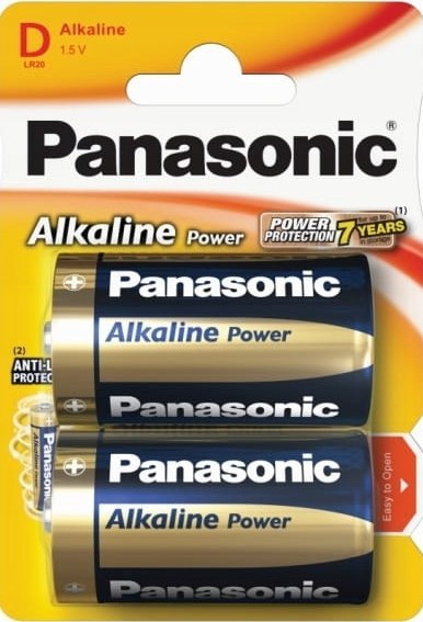 Bateria Panasonic LR20/2szt Bronze