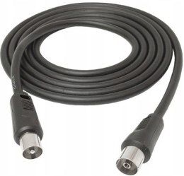 KABEL TV-VIDEO WTYK ANTENOWY 5m LB0160 CZARNY