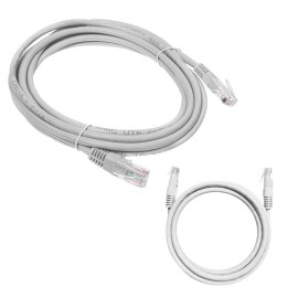 KABEL UTP 0,5m LB0001-0,5 RJ45 CCA 26AWG KAT.5 E