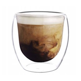 Szklanka termiczna na kawę z podwójnym dnem WESSPER 250ml