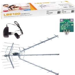Antena kierunkowa ze wzmacniaczem LB2100W COMBO LIBOX produkt polski
