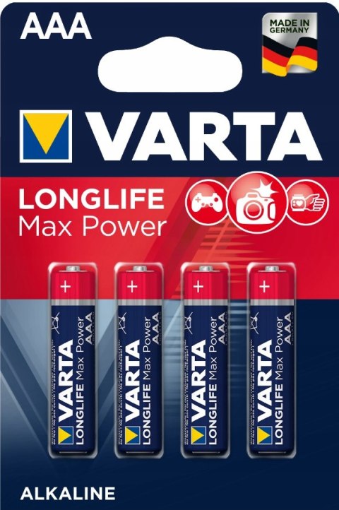 BATERIA ALKALICZNA VARTA LR03 LONGLIFE MAX POWER