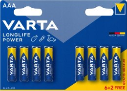 BATERIA VARTA LR03 LONGLIFE MOCNA POWER AAA 1,5 V