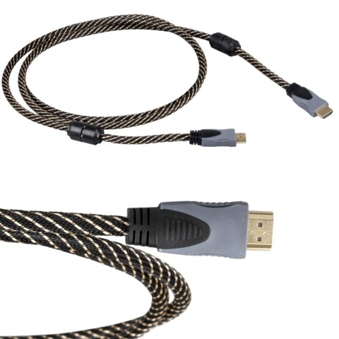 KABEL HDMI 3m HQ 3D LB0040-3 WTYK HDMI 19 PIN 4K