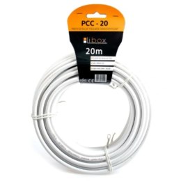 KABEL KONCENTRYCZNY PROFESJONALNY RG6 20m PCC20