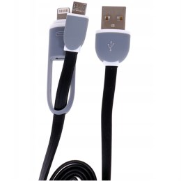 KABEL USB-MICRO USB/iPhone 2A 1m LB0066C TYPU A