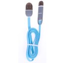 KABEL USB-MICRO USB/iPhone 2A 1m LB0066N TYPU A