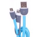 KABEL USB-MICRO USB/iPhone 2A 1m LB0066N TYPU A