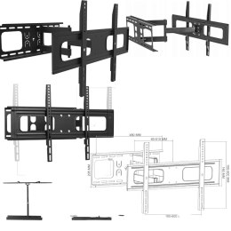 UCHWYT ŚCIENNY DO TELEWIZORA LB-400 32-65