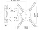 UCHWYT WIESZAK ŚCIENNY DO TELEWIZORA LB-220 23-55"