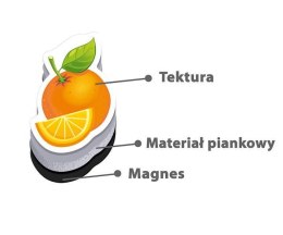 Mój mały świat magnesów owoce warzywa